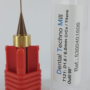 T121 FRAISE Ø 1.6 / Queue de 6mm